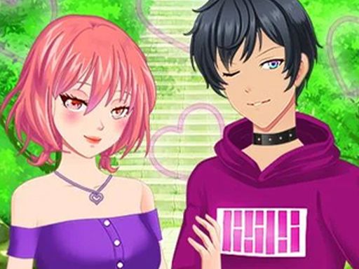 Anime Couples DressUp - browser game screenshot