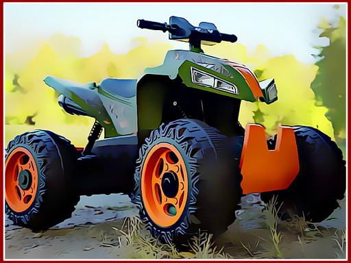 4x4 ATV Motorbikes for Kids - browser game screenshot