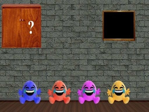 Grey Brick House Escape - browser game screenshot