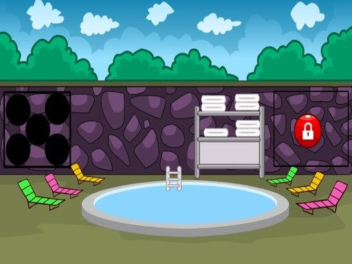 Swimming Club Escape 2 - browser game screenshot