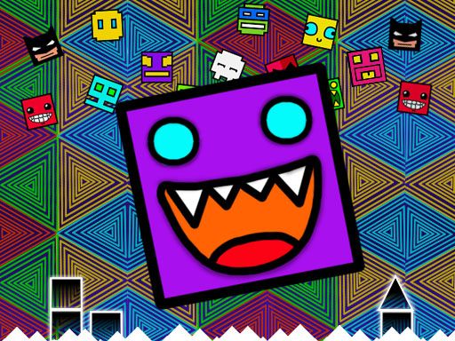 Geometry Dash Finally - browser game screenshot