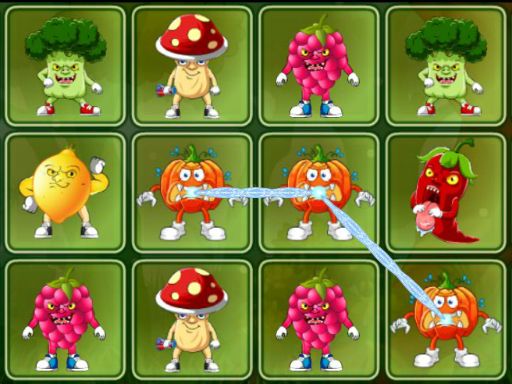 Angry Vegetables - browser game screenshot