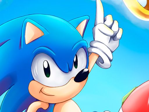 Flappy Sonic - browser game screenshot