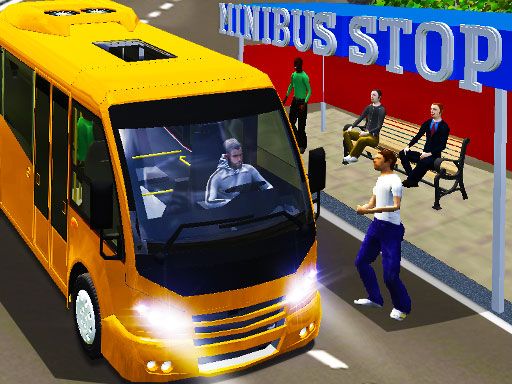 City Minibus Driver - browser game screenshot