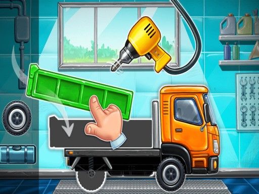 Truck-Factory-For-Kids-Game - browser game screenshot