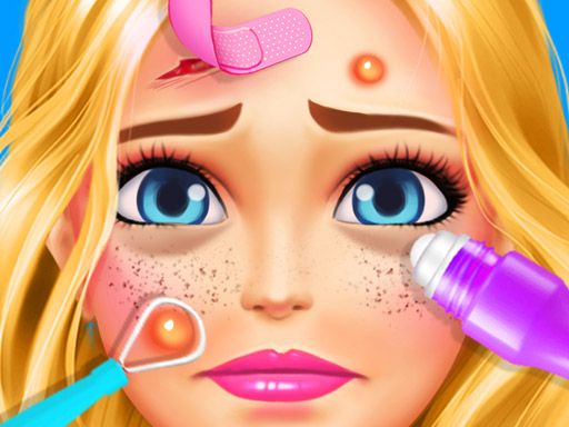 Spa Day Makeup Artist - browser game screenshot