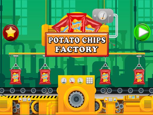 Tasty Potato Chips maker - browser game screenshot