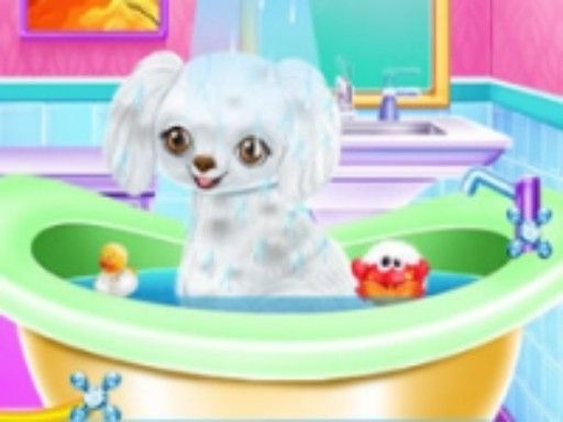 My New Poodle Friend - Pet Care Game - browser game screenshot