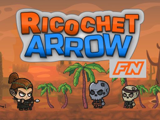 Ricochet Arrow FN - browser game screenshot