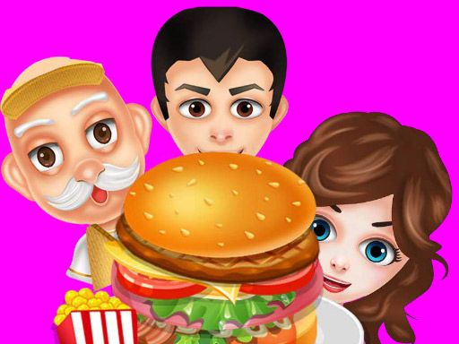 Buger Cooking Food Shop Buger Cooking Food Shop - browser game screenshot