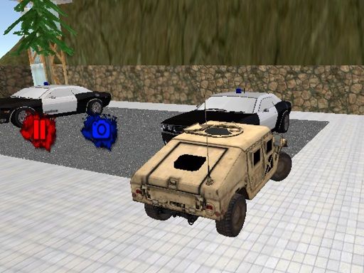 Police Simulator Transport 2019 - browser game screenshot