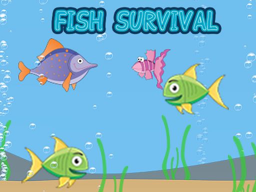 Fish Survival - browser game screenshot