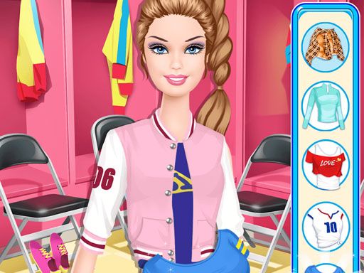 Fashion Doll Sports Day - browser game screenshot