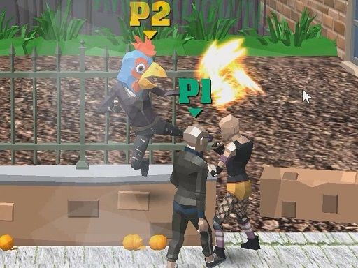 Double StreetFight - browser game screenshot