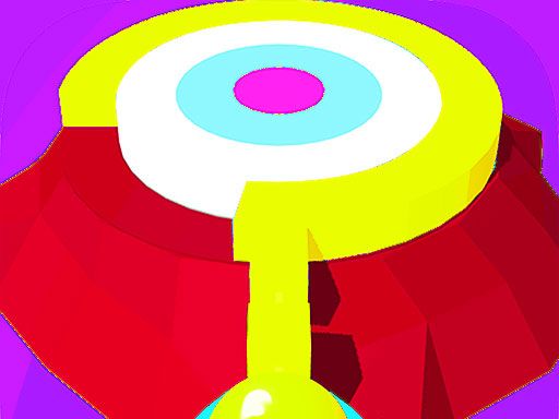 Twist Ball Hit Shoot Ring - browser game screenshot