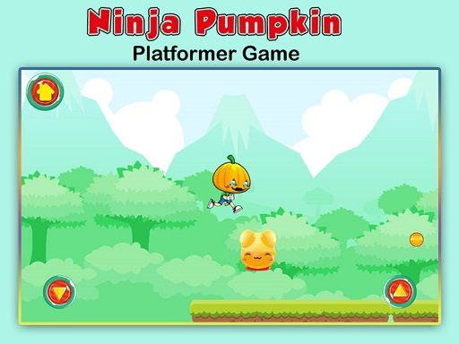Ninja Pumpkin - browser game screenshot