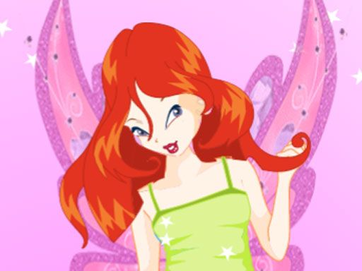 Fairy Girl Dress up - browser game screenshot