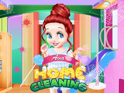 Ava Home Cleaning - browser game screenshot