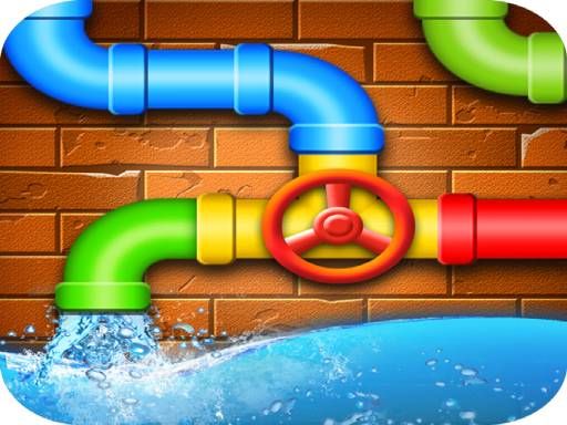 Connecting Pipes 3D - browser game screenshot