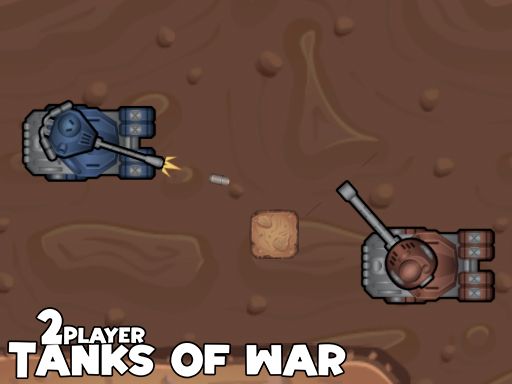 2Player Tanks of War - browser game screenshot