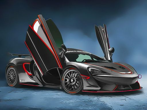 British Racing Cars Jigsaw - browser game screenshot