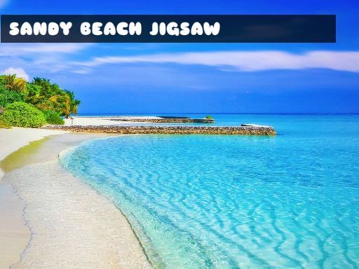 Sandy Beach Jigsaw Sandy Beach Jigsaw - browser game screenshot