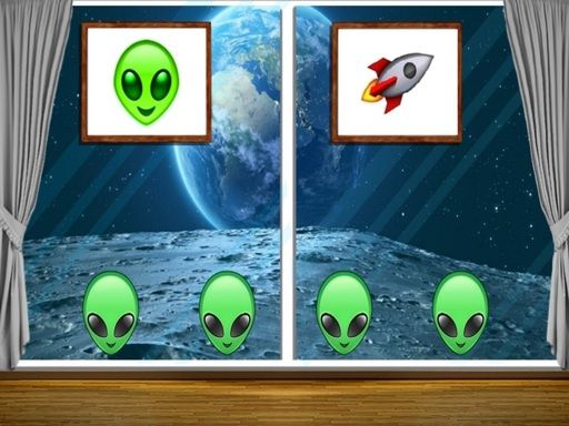 Space House Escape - browser game screenshot