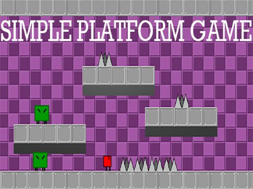 SIMPLE PLATFORM - browser game screenshot