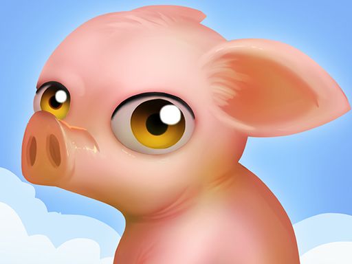 Get block the pig  - browser game screenshot