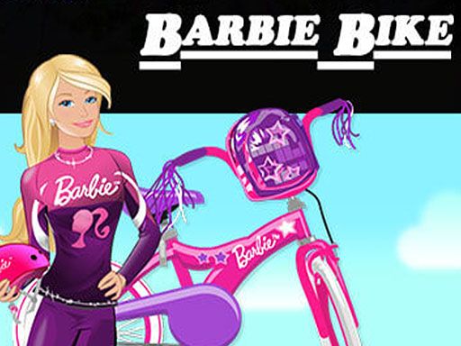 Barbie Biker - browser game screenshot