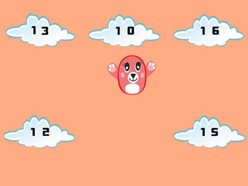 Numbers Jump - browser game screenshot