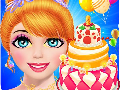 Cute Girl Birthday Celebration Party: Girl Games - browser game screenshot