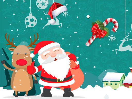 Christmas Santa Slide - browser game screenshot