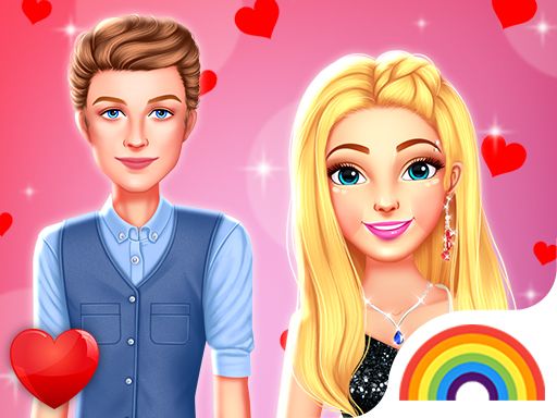 My Romantic Valentine Story - browser game screenshot