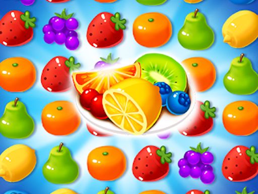 Sweet Fruit Candy Link - browser game screenshot