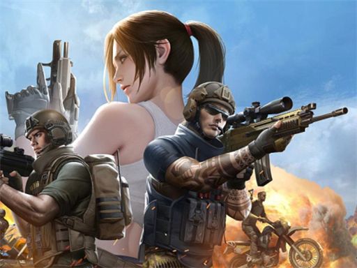 Gold Gun Fury.IO - browser game screenshot