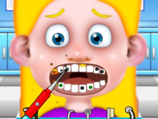 Little Dentist For Kids - browser game screenshot