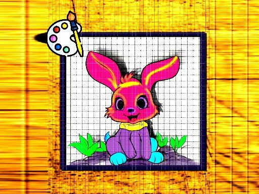 Easter Eggstravaganza Coloring - browser game screenshot