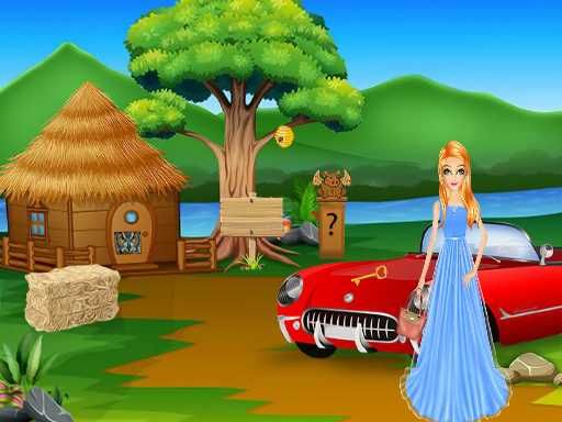 Camp Girl Escape - browser game screenshot