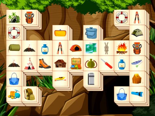Hiking Mahjong Hiking Mahjong - browser game screenshot