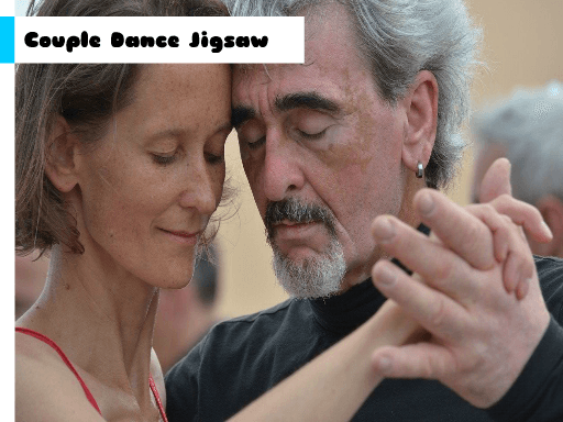 Couple Dance Jigsaw - browser game screenshot