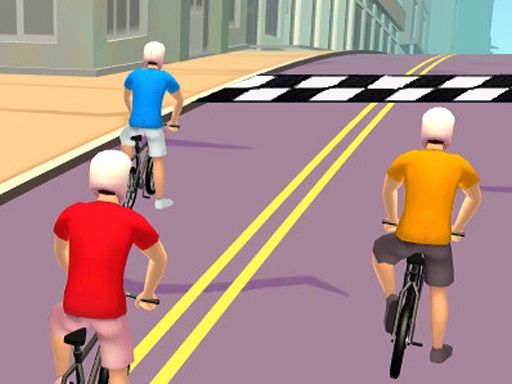 Bike Rush - browser game screenshot