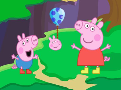 Peppa Pig Love Egg - browser game screenshot