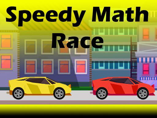 Speedy Math Race - browser game screenshot