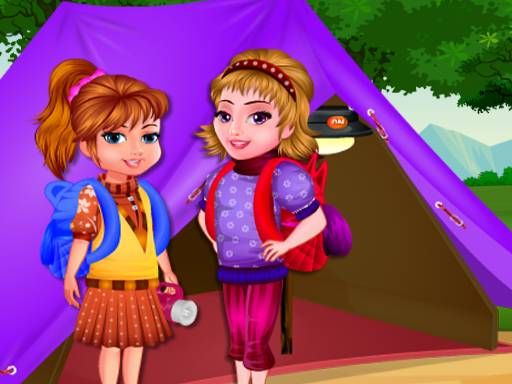 Arietta's crazy team camping - browser game screenshot