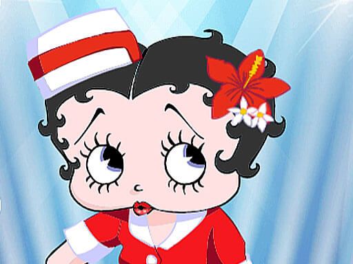 Betty Boop Dress Up - browser game screenshot