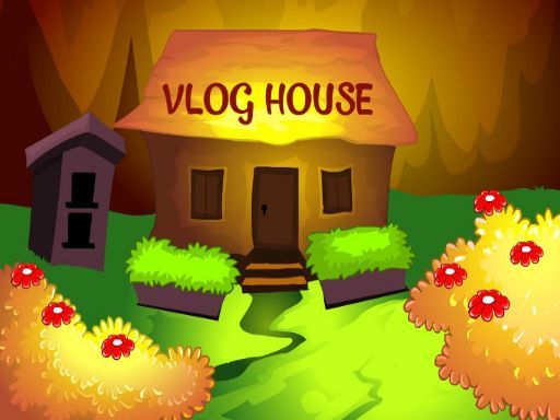 Vlog House Escape - browser game screenshot