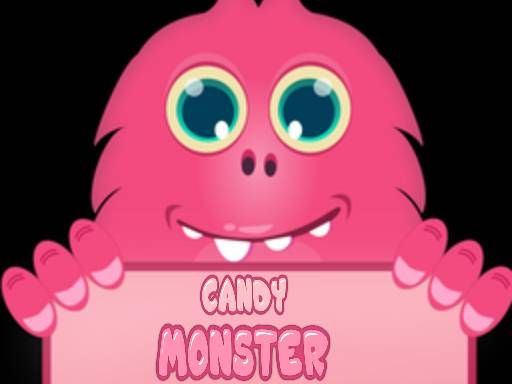 Candy Cute Monster - browser game screenshot