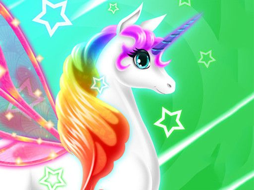 Dress Up Unicorn - browser game screenshot