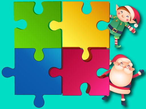 Christmas Jigsaw Puzzle - browser game screenshot